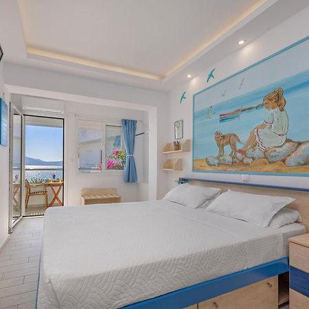 Haraki Mare Studios Beach Front Kültér fotó